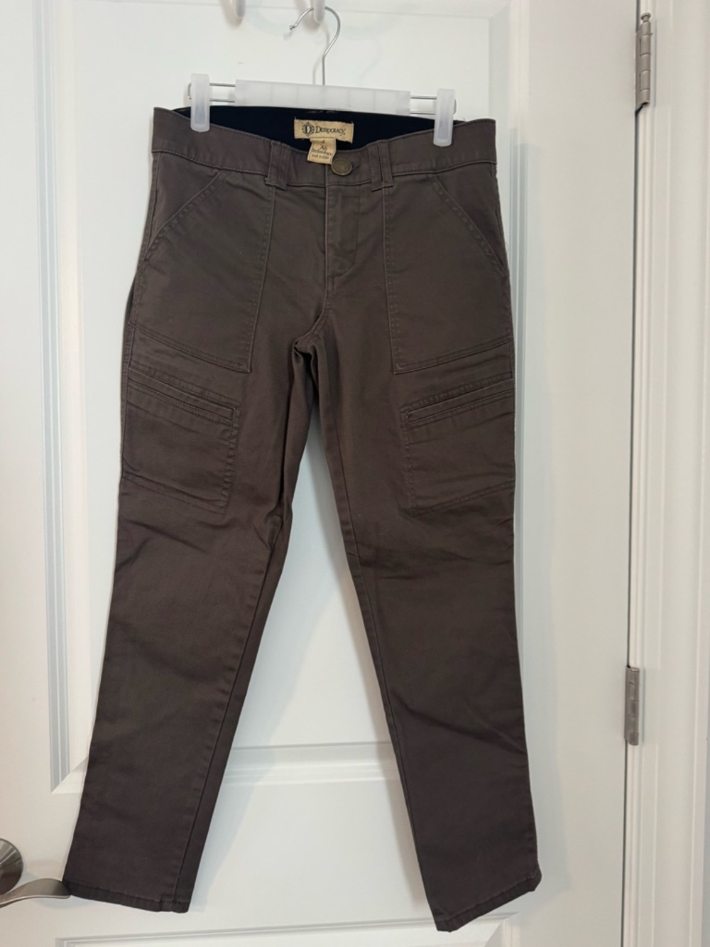 Democracy Brown cargo jeans
